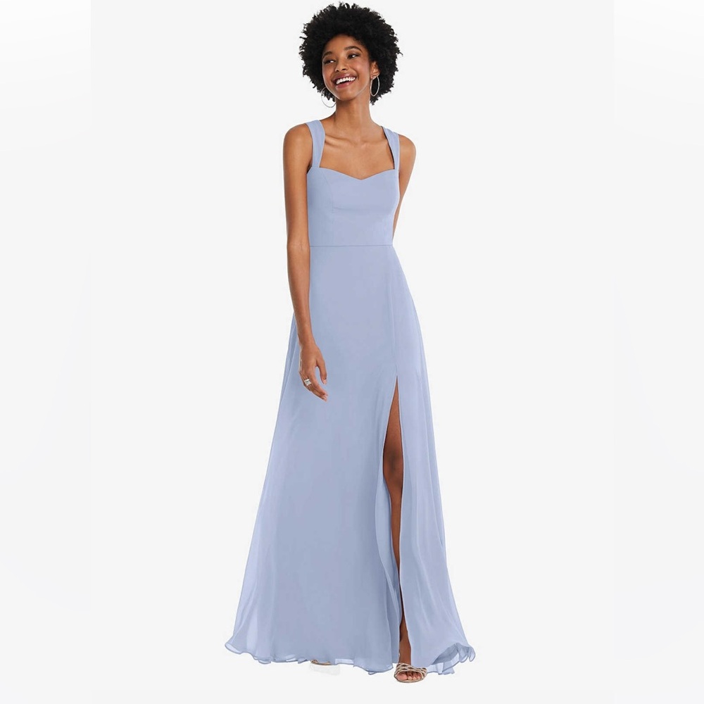 Dessy Group Sky blue bridesmaid dress size 10 never worn NWT